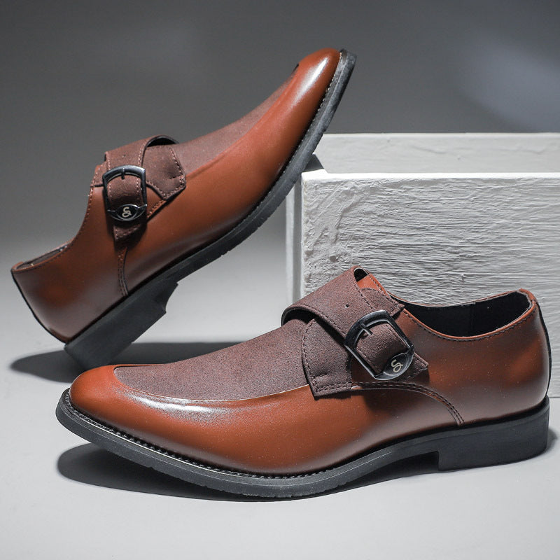 Finn | Santorini Suede Monk Strap Loafer