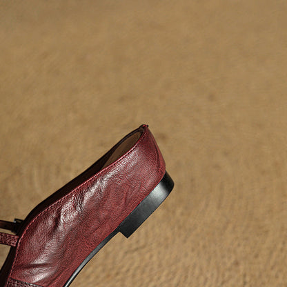 Tríona | Vintage Leather Mules