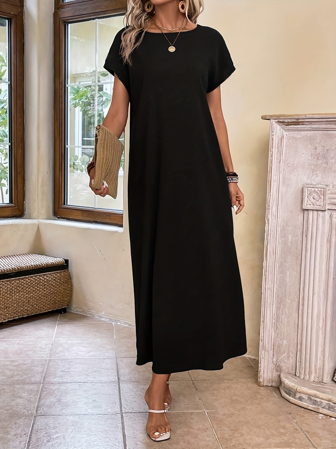 Linnea™ - Long Minimalist Dress