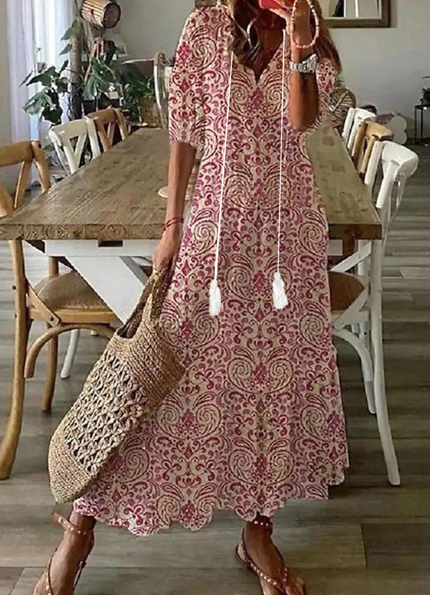 Dervla | Boho Summer Maxi Dress