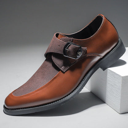 Finn | Santorini Suede Monk Strap Loafer