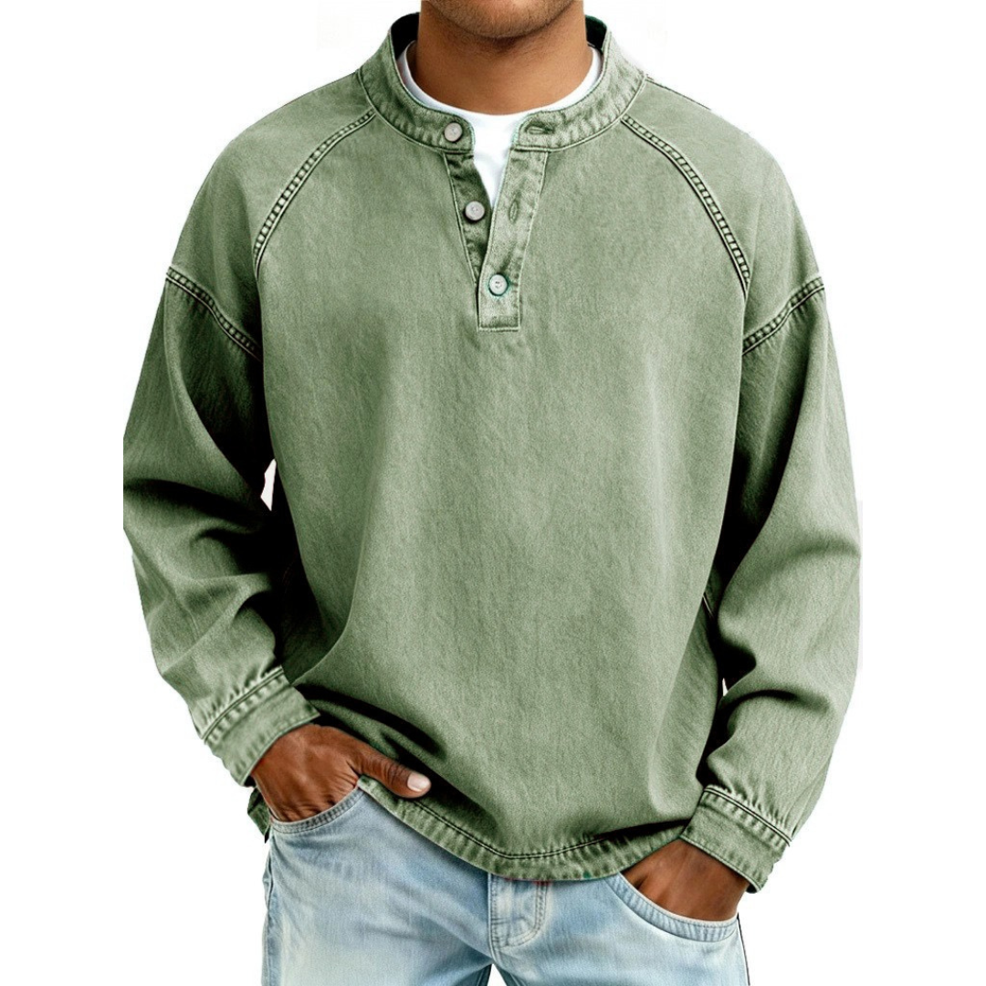Eamon | Vintage Henley Shirt