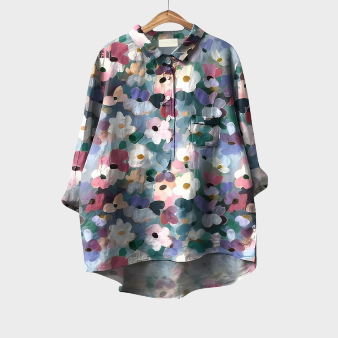 Tara | Elegant Breezy Summer Blouse