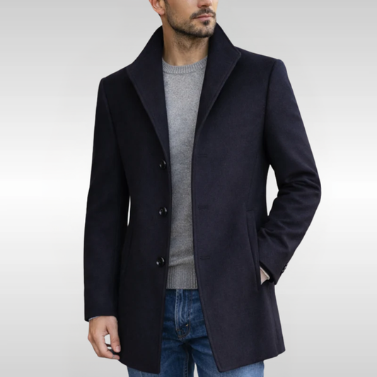 Long Winter Coat | Refined Elegance for Cold Days