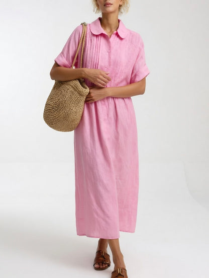 Caoimhe™ - Flowy Summer Shirt Dress