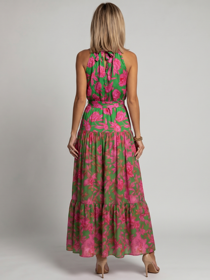 Ériu | Draped Halter Midi Dress