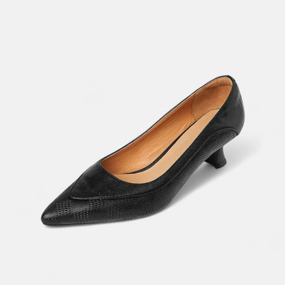 Aige | Refined Leather Heels