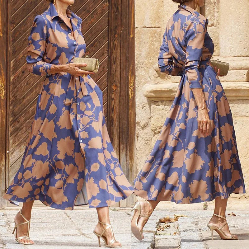 Peig | V-Neck Flowing Dress