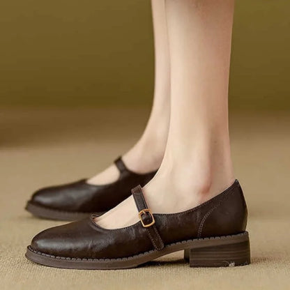 Muirinn | Classic Leather Mary Janes