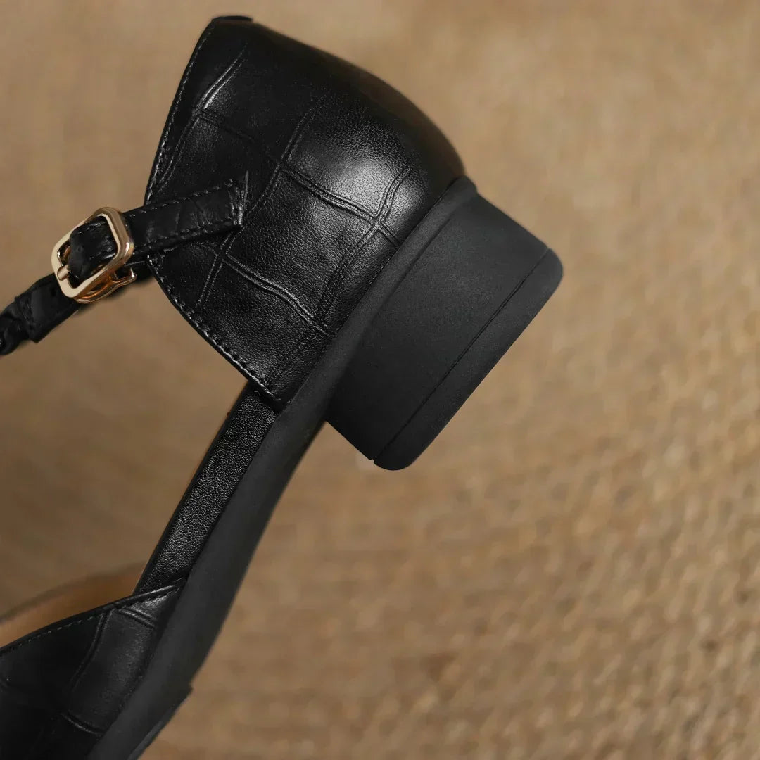 Aoibhfhinn | Leather Mary Janes