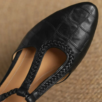 Aoibhfhinn | Leather Mary Janes