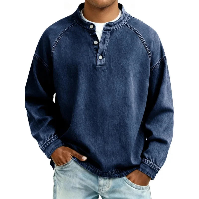 Eamon | Vintage Henley Shirt