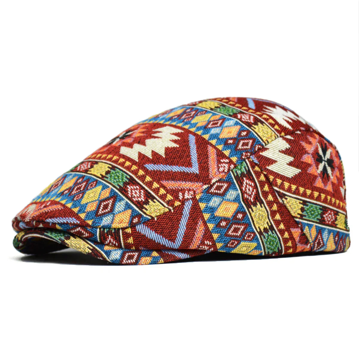 Daithí | Vintage Print Flat Cap
