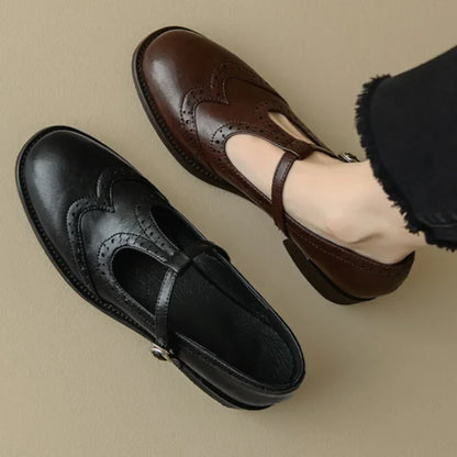 Bríghid | Elegant T-Strap Mary Janes