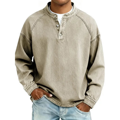 Eamon | Vintage Henley Shirt