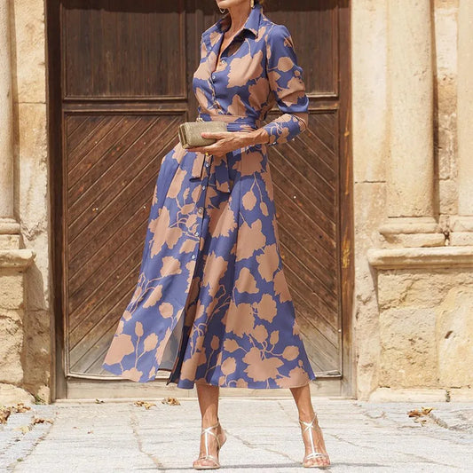 Peig | V-Neck Flowing Dress