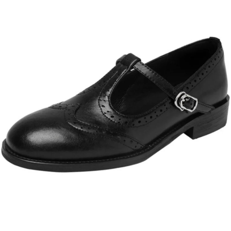 Bríghid | Elegant T-Strap Mary Janes