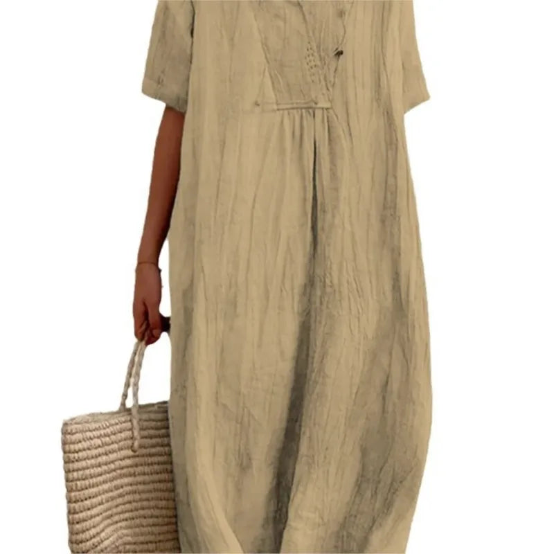 Caoimhe™ | Relaxed Textured Maxi Dress