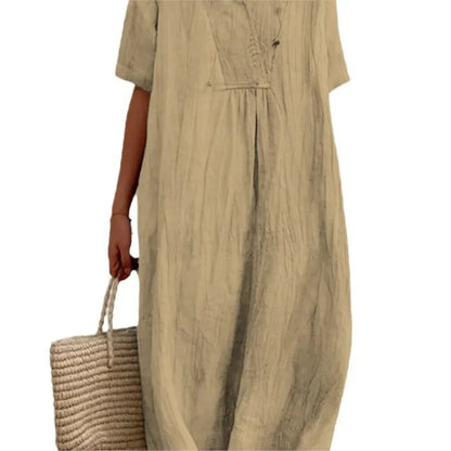 Caoimhe™ | Relaxed Textured Maxi Dress