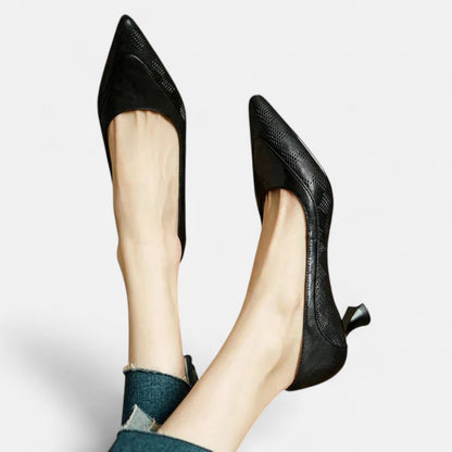 Aige | Refined Leather Heels