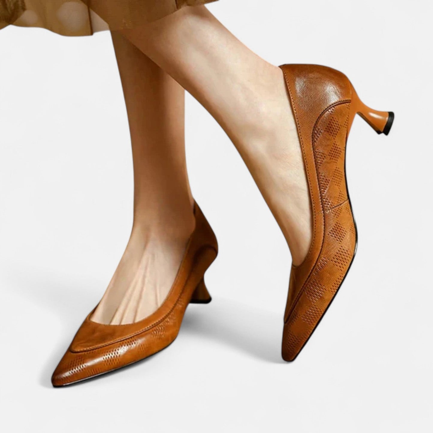 Aige | Refined Leather Heels