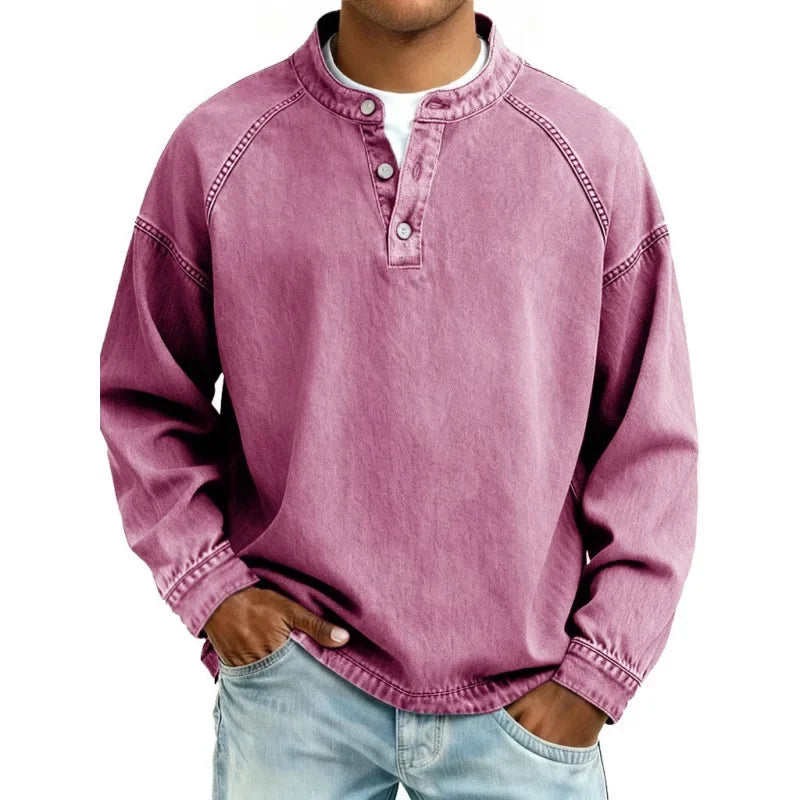 Eamon | Vintage Henley Shirt