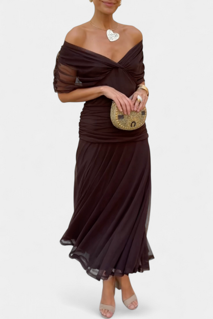 Esmé | Floral V-Neck Maxi Dress
