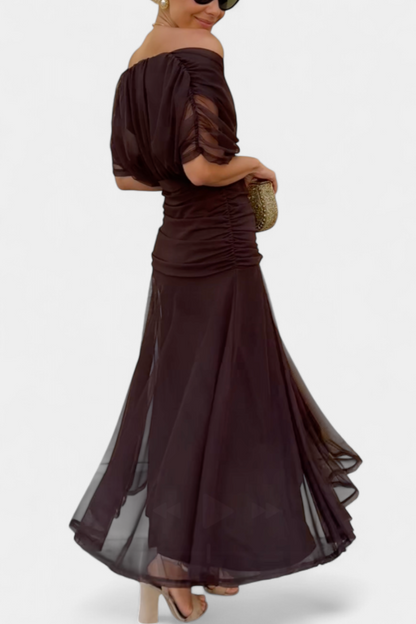 Gormfhlaith | Floral V-Neck Maxi Dress
