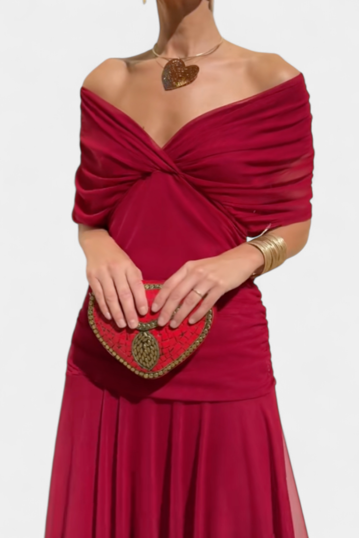 Esmé | Floral V-Neck Maxi Dress