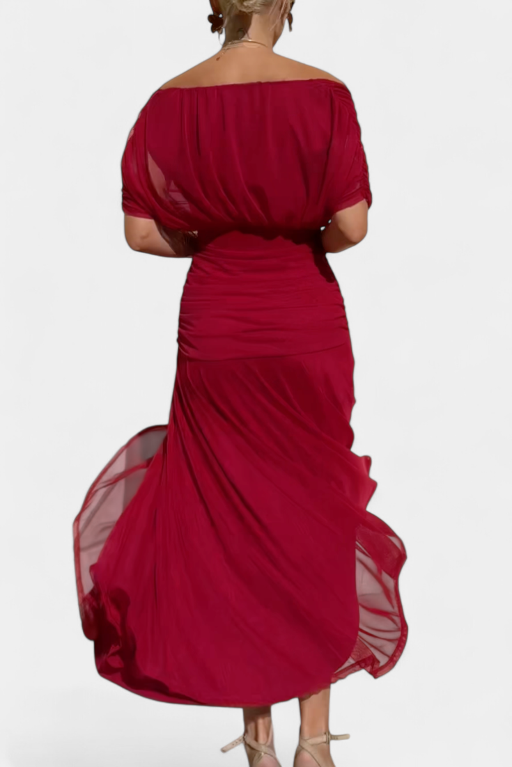 Gormfhlaith | Floral V-Neck Maxi Dress