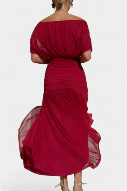 Gormfhlaith | Floral V-Neck Maxi Dress