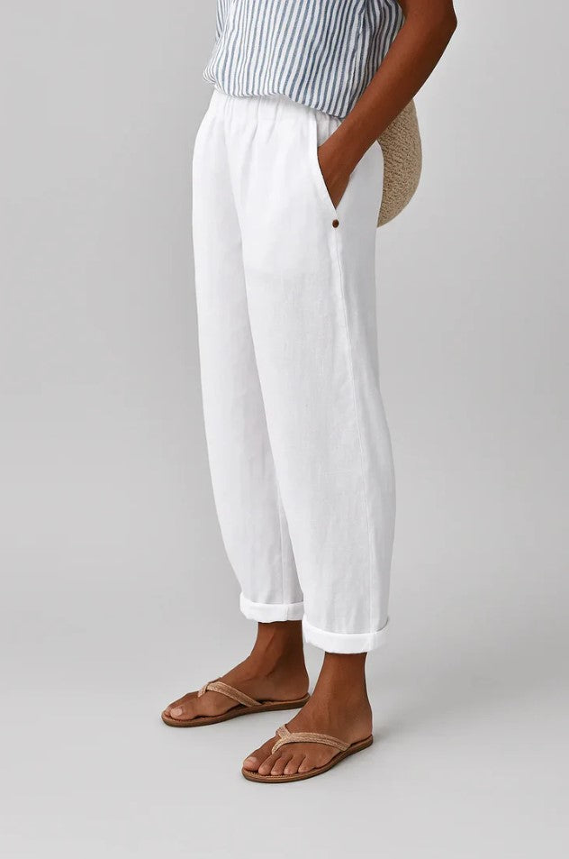 Emer | Timeless Linen-Look Trousers