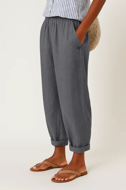 Emer | Timeless Linen-Look Trousers