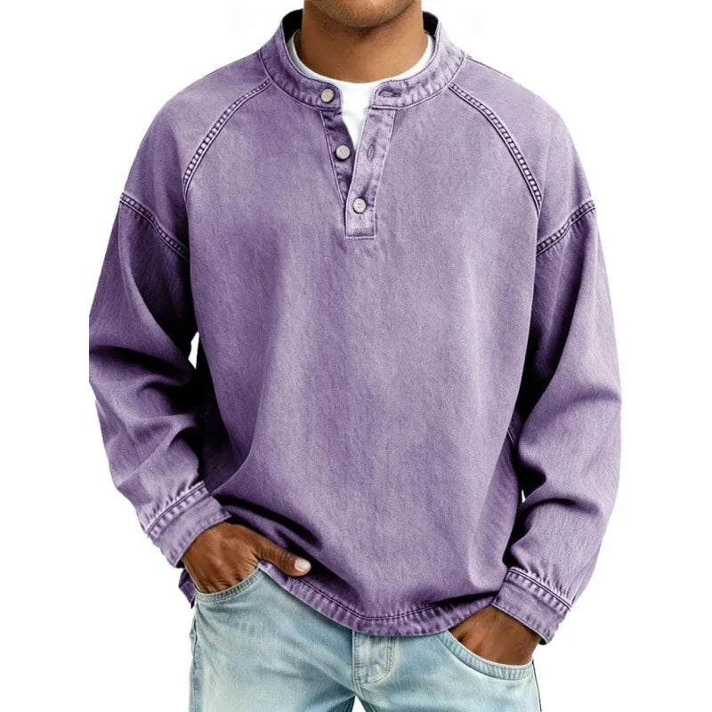 Eamon | Vintage Henley Shirt