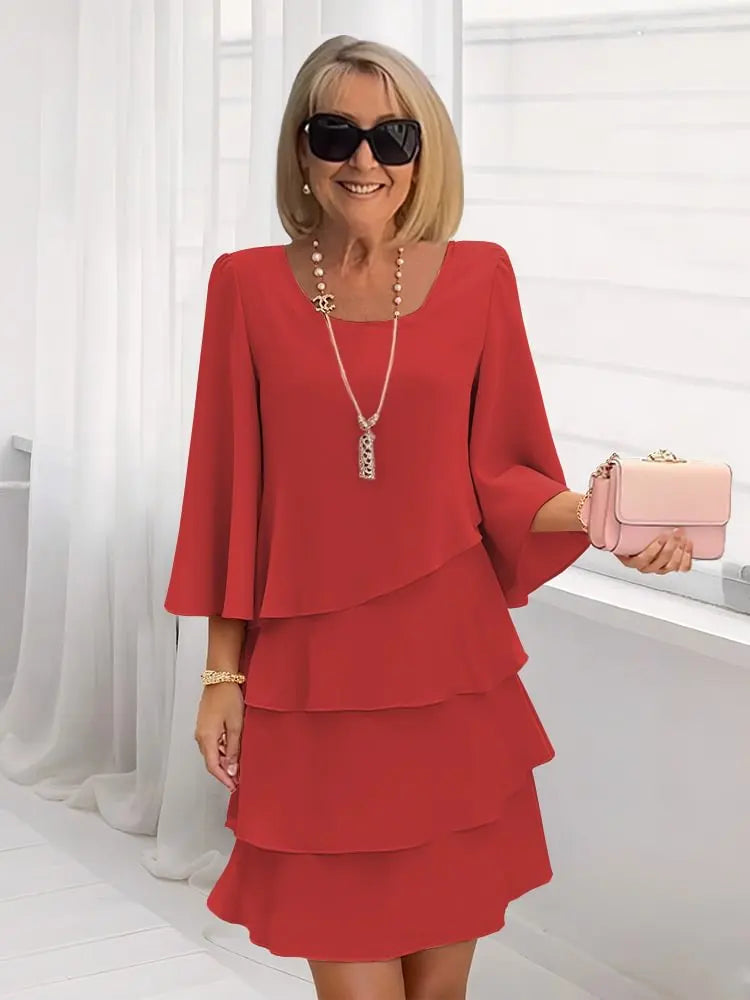 Nóinín | Ruffle Midi Dress