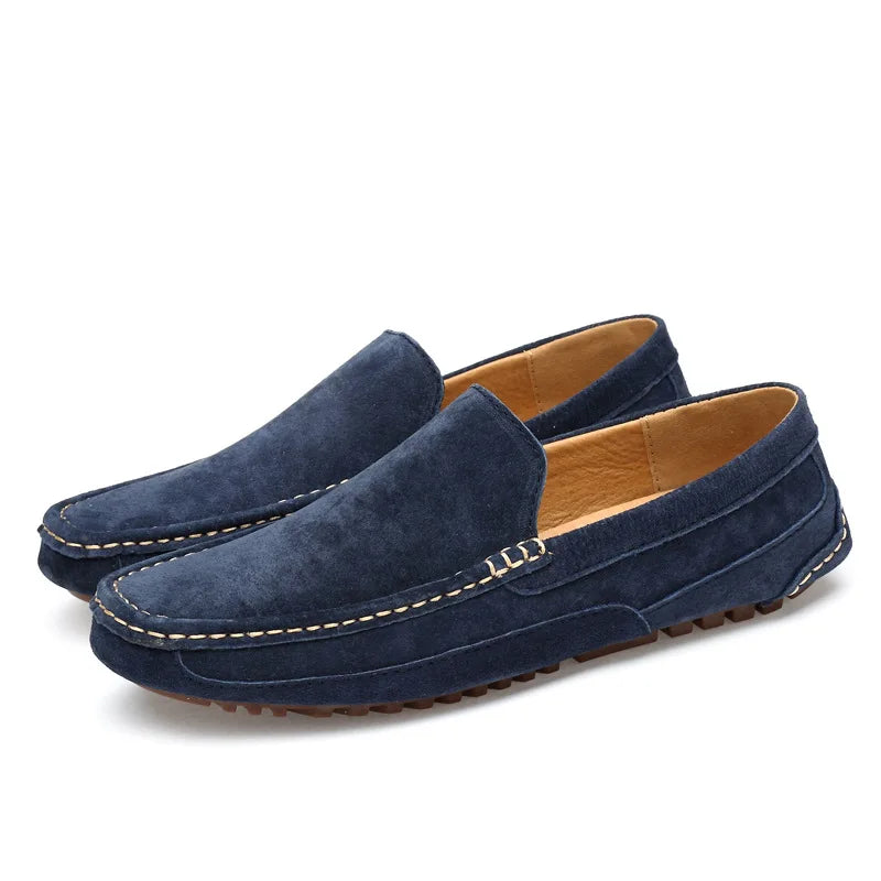 Fergus | Leandro Italian Suede Loafers