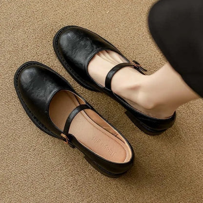 Muirinn | Classic Leather Mary Janes