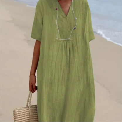 Caoimhe™ | Relaxed Textured Maxi Dress