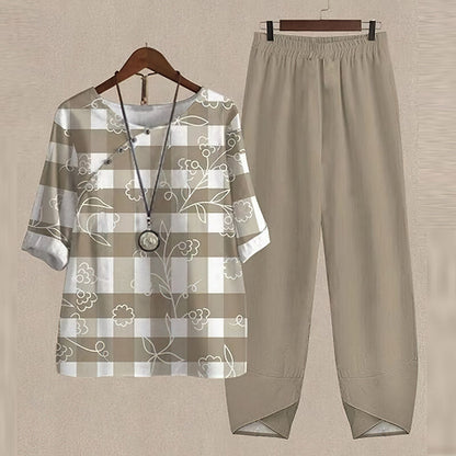 Doireann | Shirt & Trouser Set
