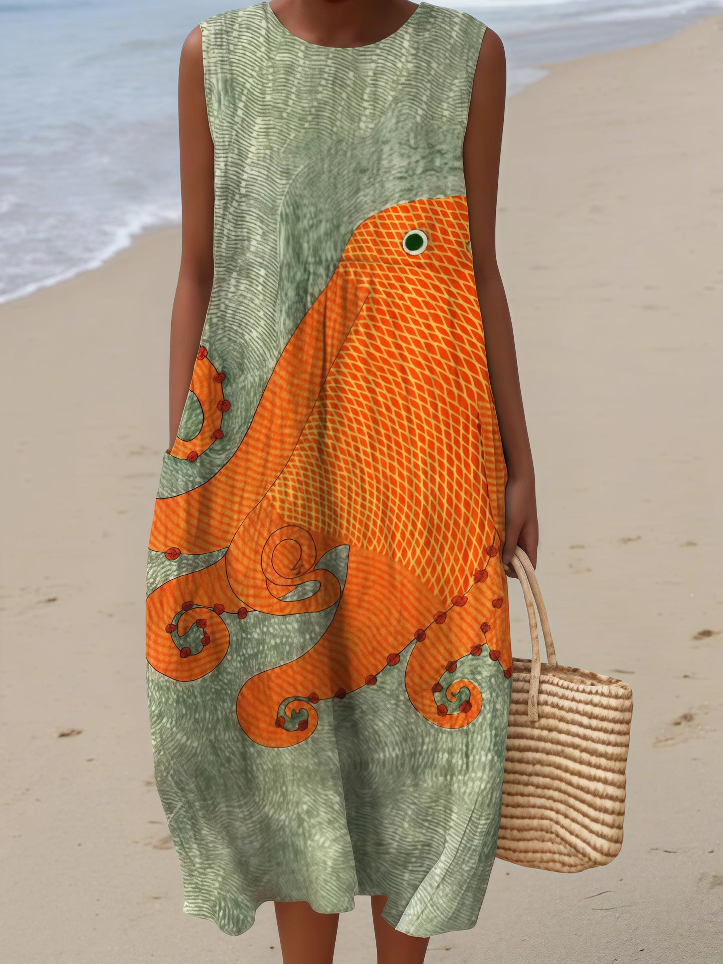 Aoife | Lightweight sleeveless summer dress