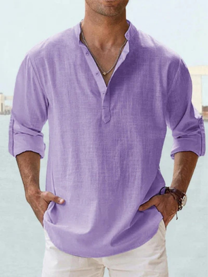 Maxwell™ | Breathable Linen Shirt