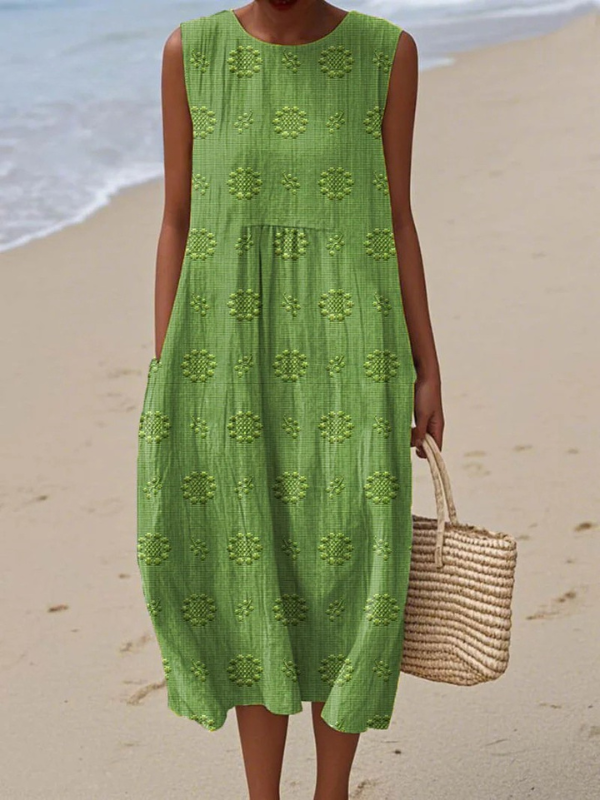 Nárbhla | Patterned Midi Dress