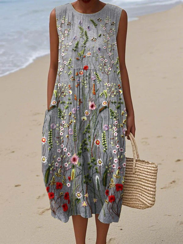 Taillte | Wildflower Midi Dress