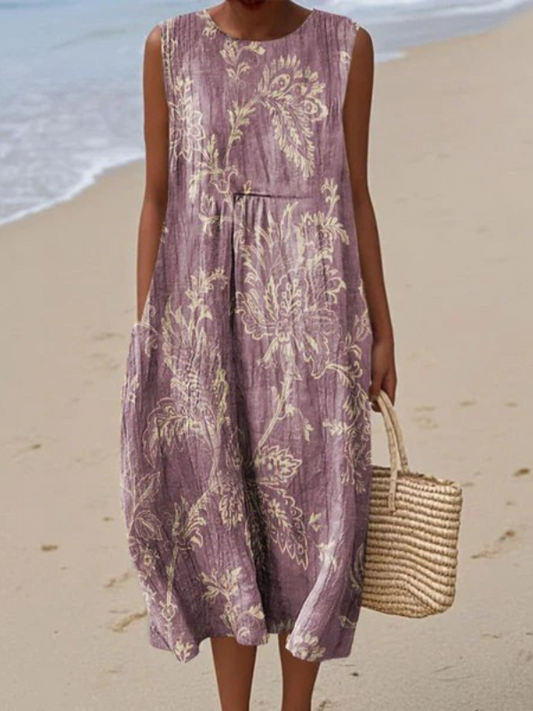 Téa | Floral Midi Dress