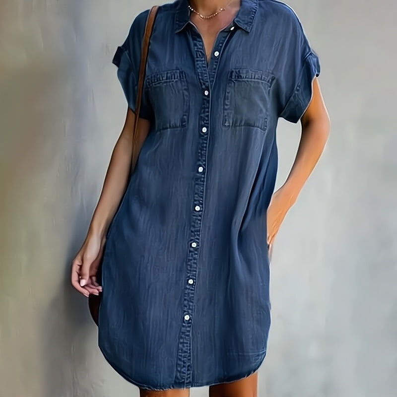 Gráinne | Button-Down Shirt Dress