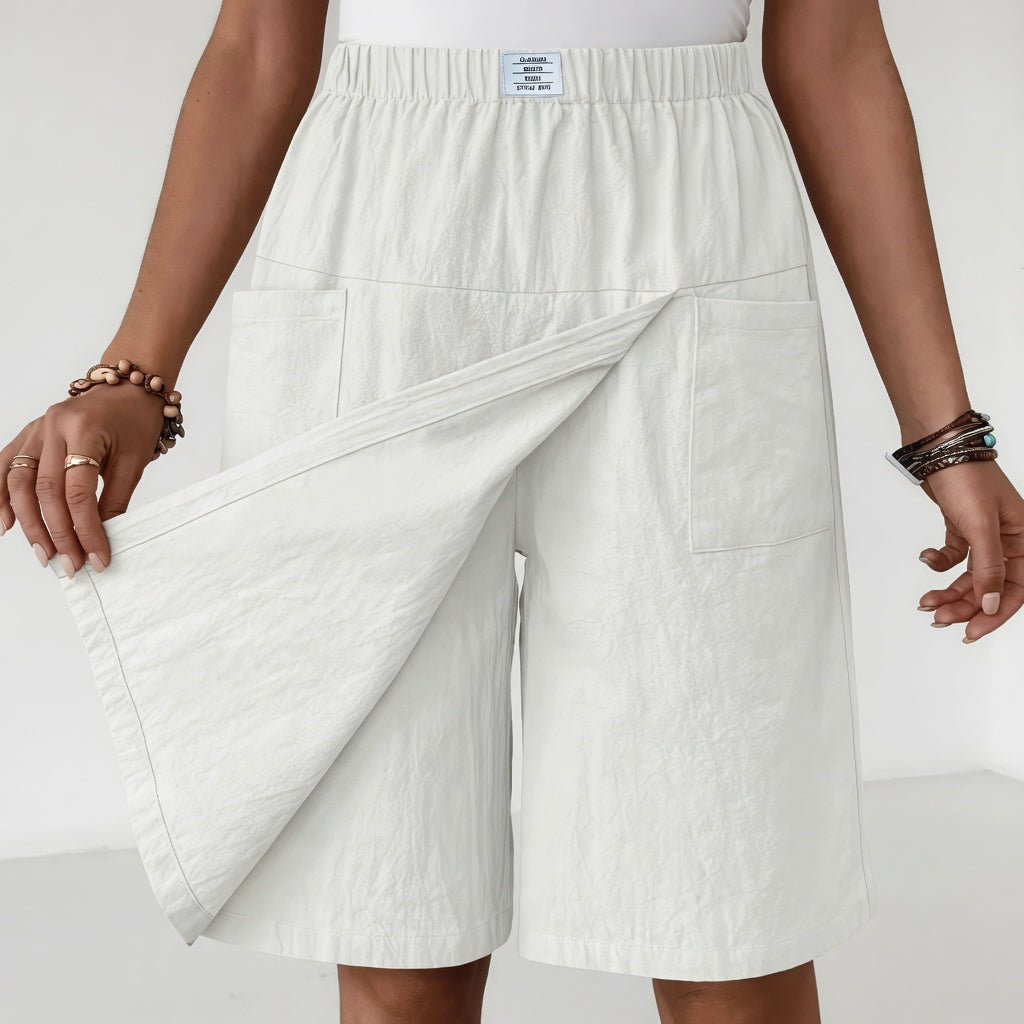 Saoirse - Linen-Look Shorts