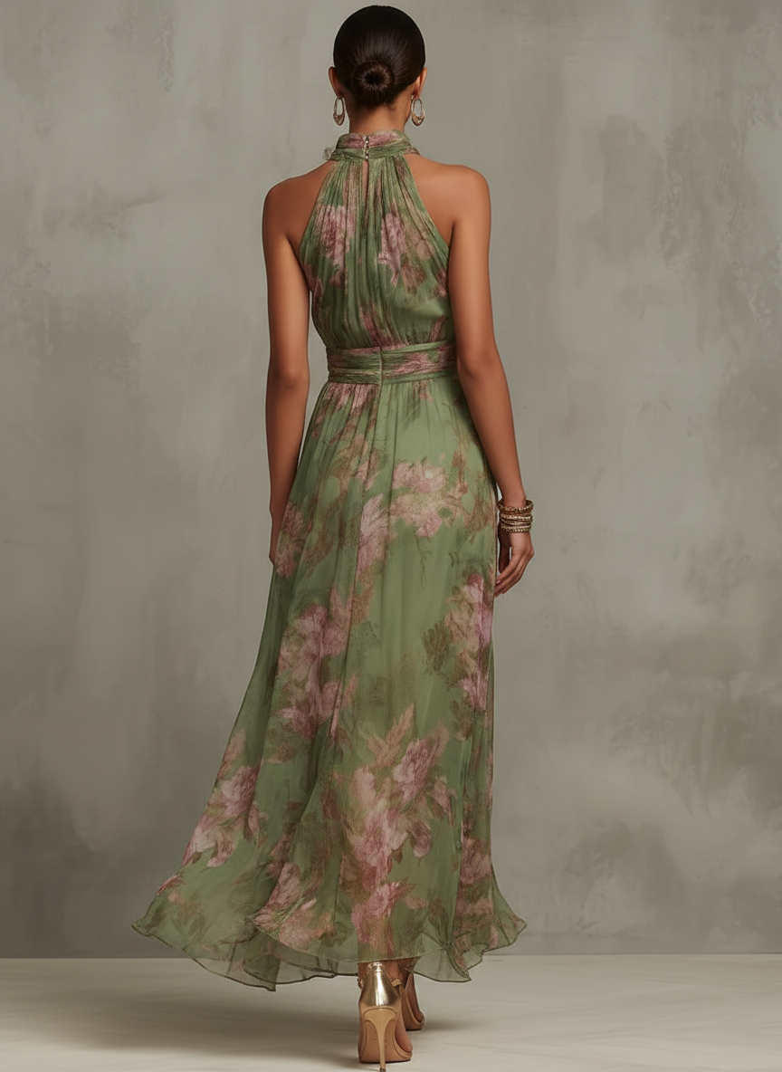 Mairéad | Elegant Floral Summer Dress