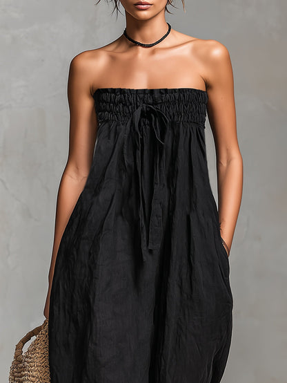 Síle | Elegant strapless one-piece