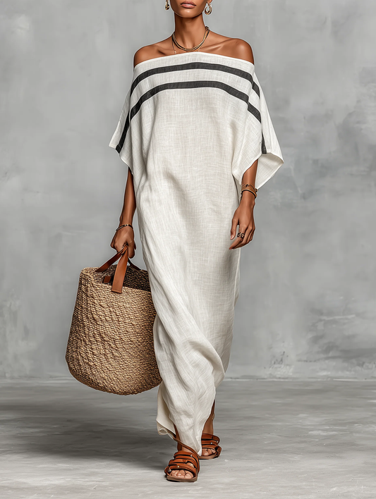Faílenn | Off-Shoulder Caftan