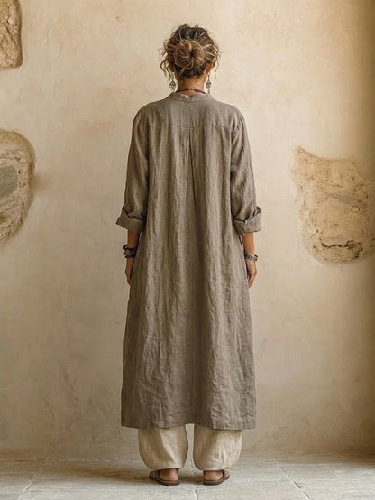 Flannait | 3-Piece Set in Premium Cotton-Linen Blend